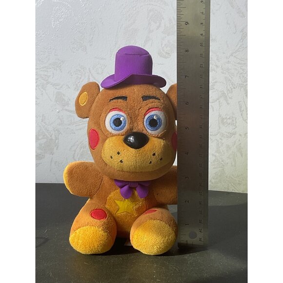 Five Nights At Freddys Freddy Fazbear Plush Toy 8" By Funko - Picture 5 of 5